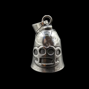 silver gremlin bell with brass knuckles