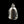 Load image into Gallery viewer, silver gremlin bell with thirteen outlaw symbol
