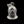 Load image into Gallery viewer, silver motorcycle bell with skull and 1 percenter symbol
