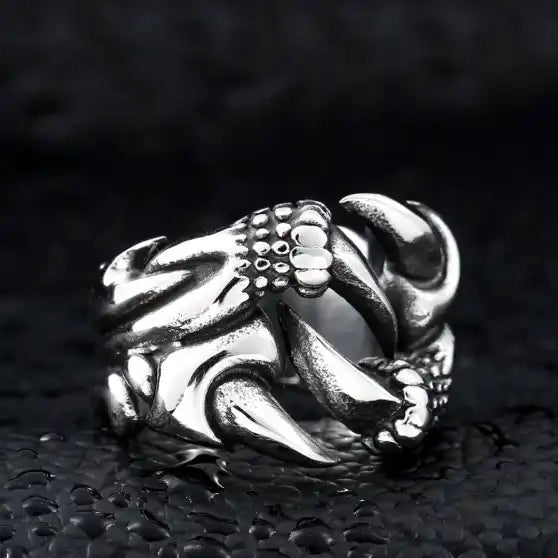 Dragon Claw ring 4 Fingers Talons Size 8 | eBay
