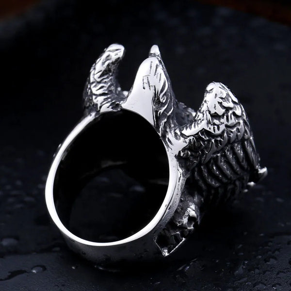 Eagle & Skull Ring