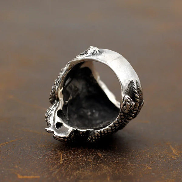 Medusa Head Ring