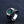 Load image into Gallery viewer, silver signet ring with eight sides and green gem
